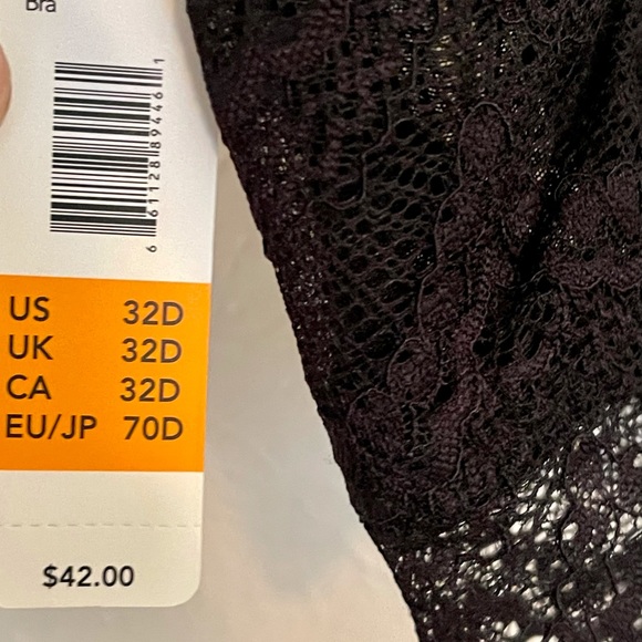 NWT Sam Edelman Underwire Lace Longline Bralette - Picture 2 of 4